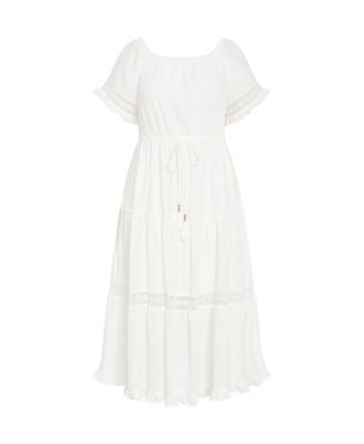 Plus Size Angel Midi Dress