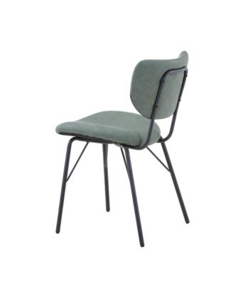 Modern Split-Back Upholstered Dining Chair (Set of 2)