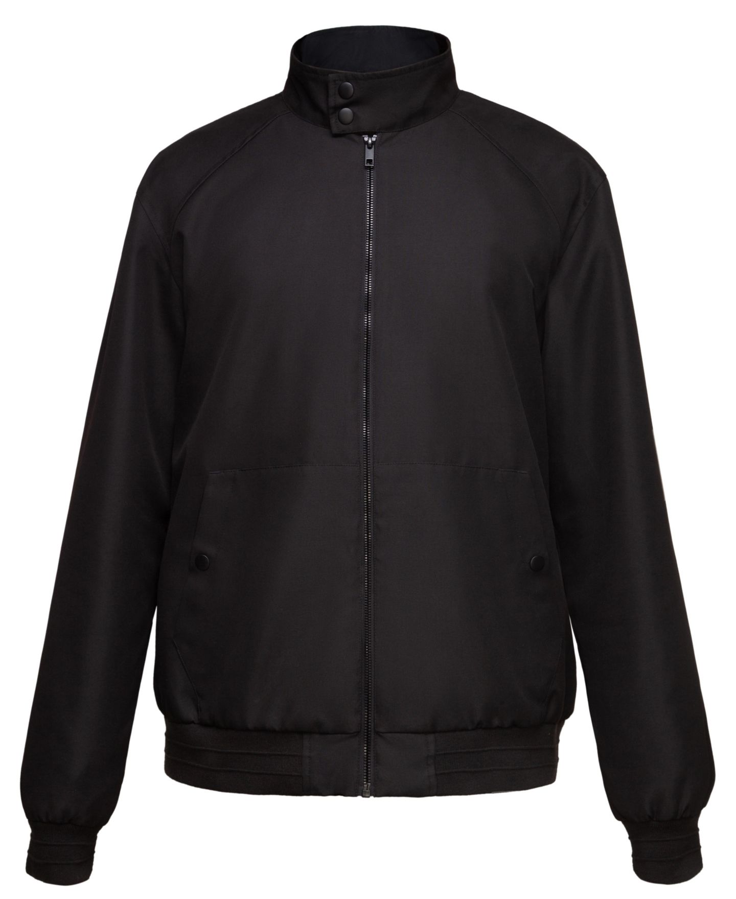 Мужская куртка Rokka&Rolla Classic Full Zip Bomber, цвет: Чёрный — фото 4