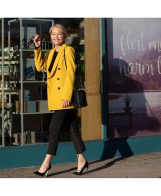 Black Purse Leather Bucket Bag Small Crossbody Purse Women's Handbag