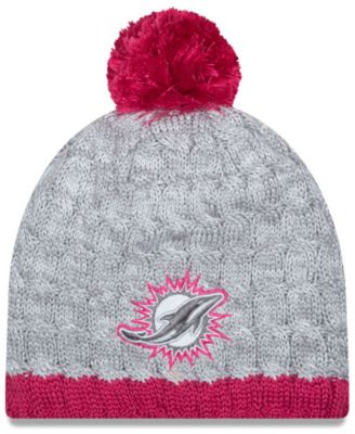 New Era - Women's Miami Dolphins Breast Cancer Awareness Knit Hat