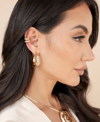 Liquid Lux Hoop Earrings