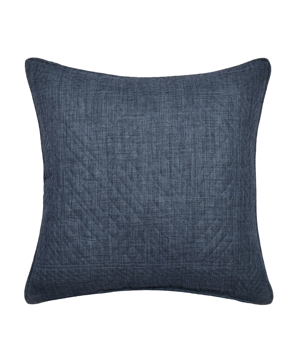 J Queen New York Enchanted Garden Decorative Pillow, 18" X 18" In Indigo