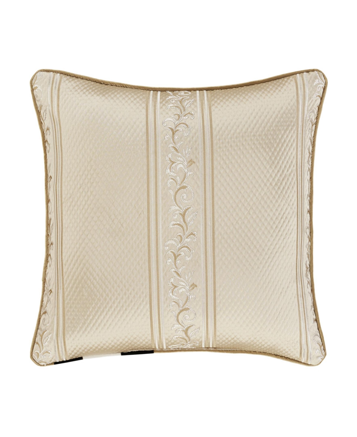 J Queen New York Sezanne Decorative Pillow, 20" X 20" In Champagne
