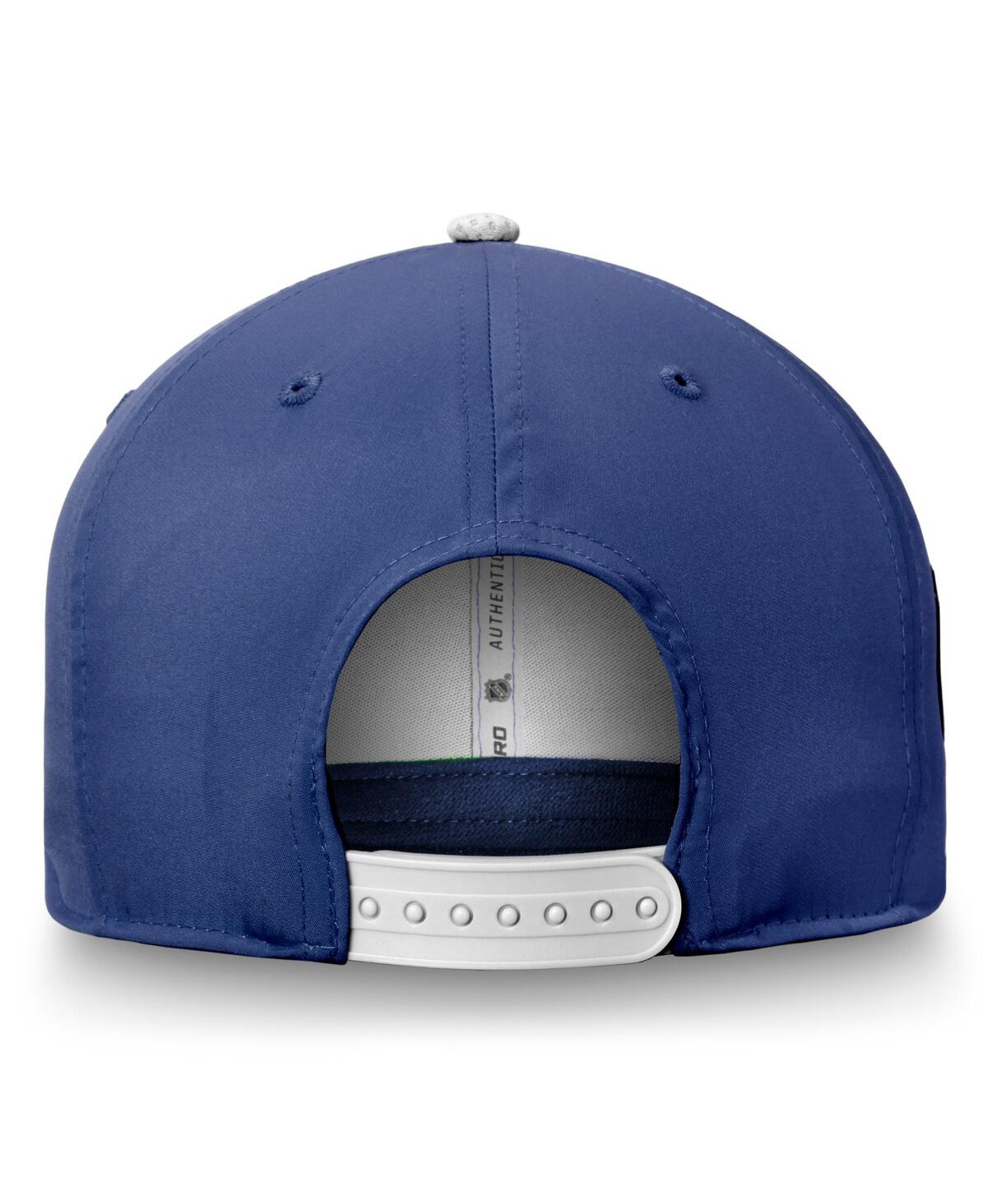 Fanatics Men's Blue Toronto Maple Leaf's 2020 Locker Room Structured Adjustable Hat In Blue