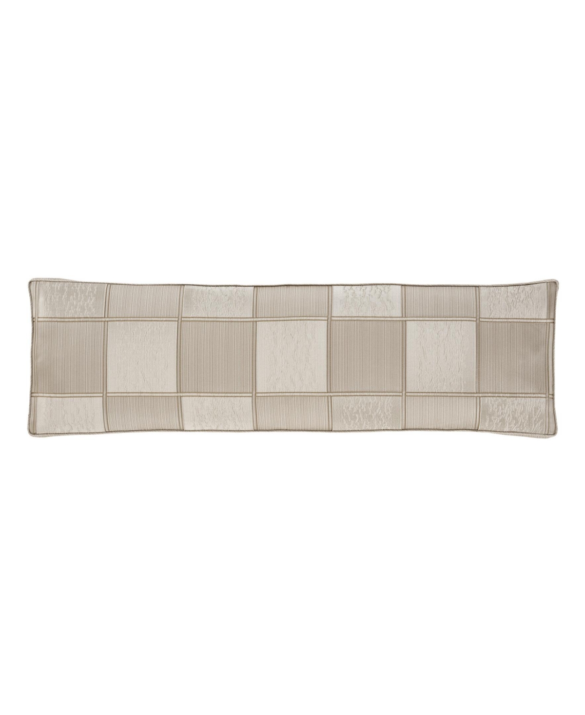 J Queen New York Brando Bolster Decorative Pillow, 15" X 52" In Flax