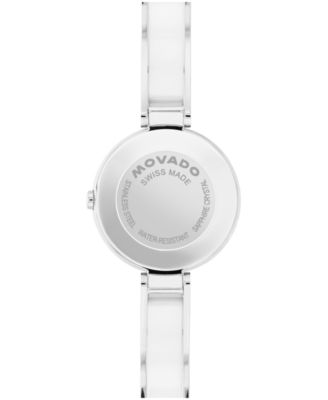 Women's Moda Swiss Quartz Stainless-Steel Watch, 24mm