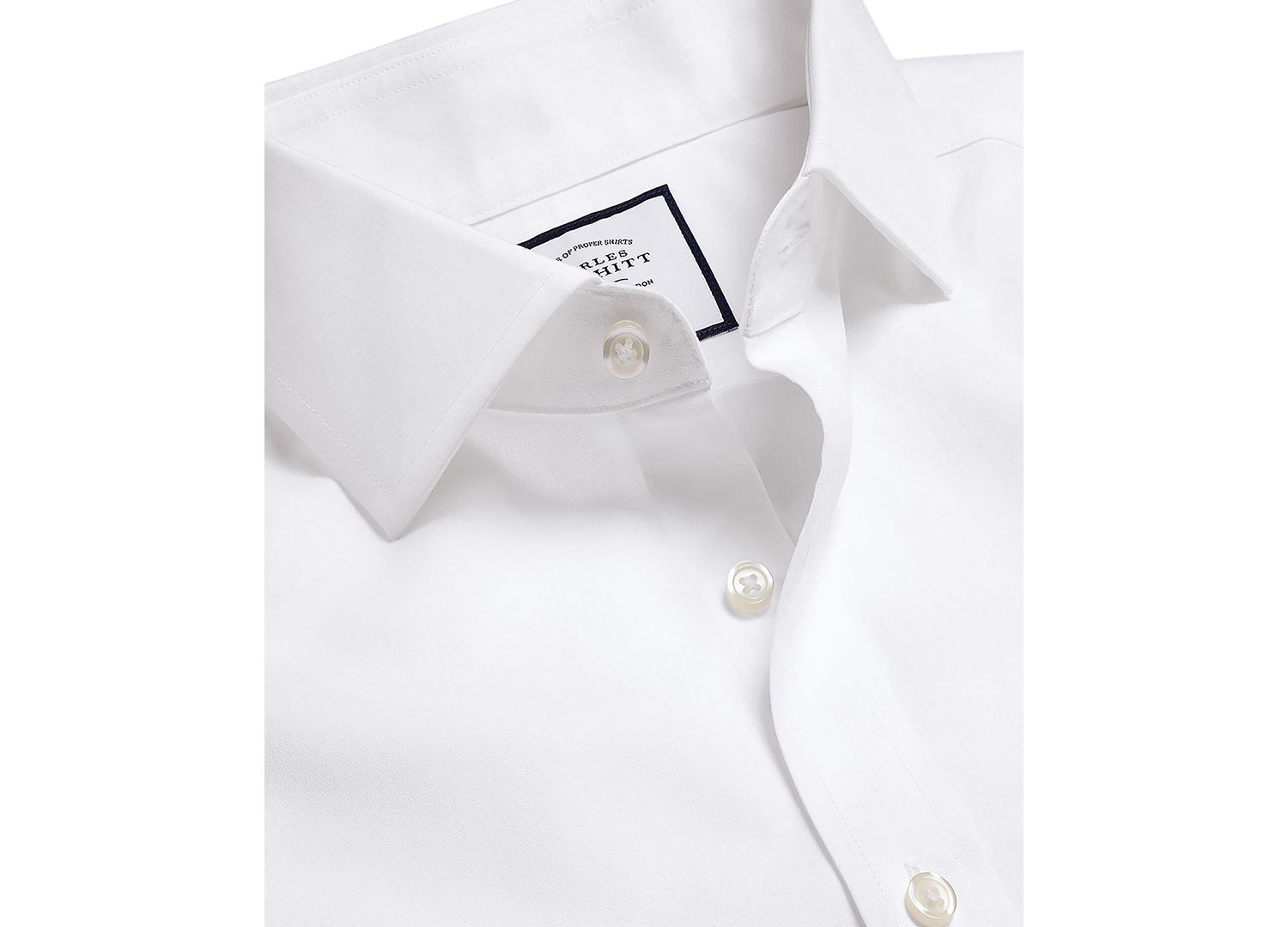 Men's Slim-Fit Poplin Dress Shirt