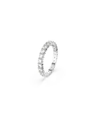 Crystal Round Cut Vittore Band Ring