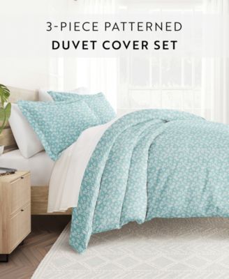 Elegant Designs Patterned Duvet Cover Set, Full/Queen