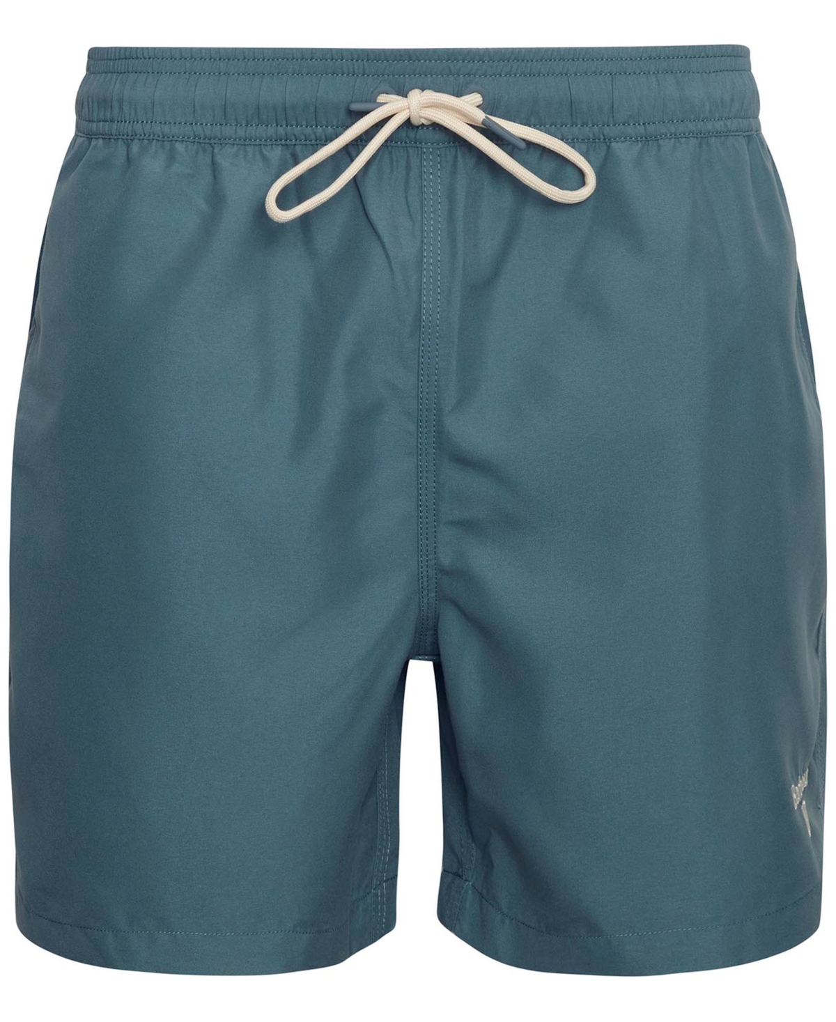 Barbour Staple Logo 5 Swim Shorts In Vintage Teal