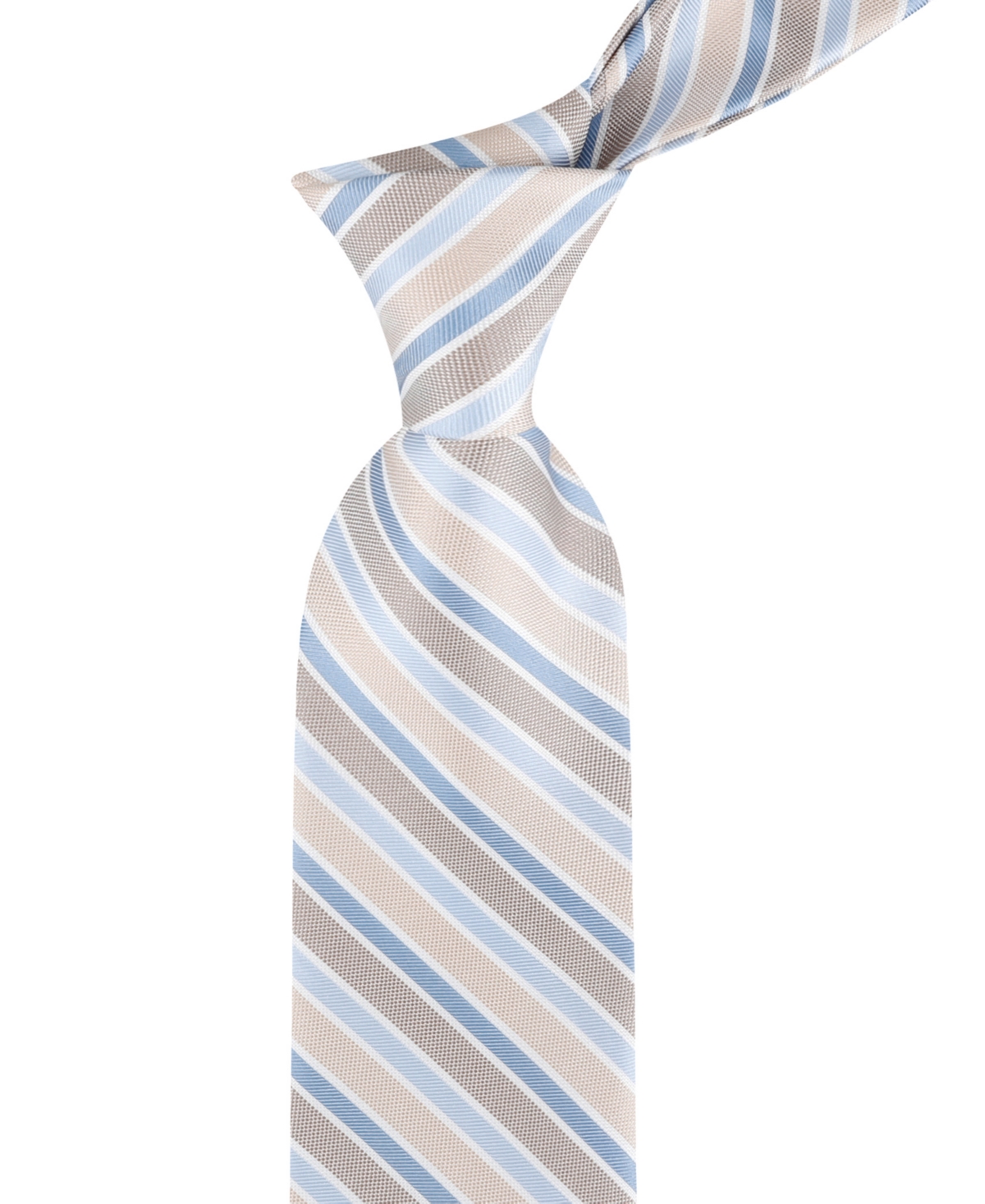 Tommy Hilfiger Men's Artesia Stripe Tie In Taupe