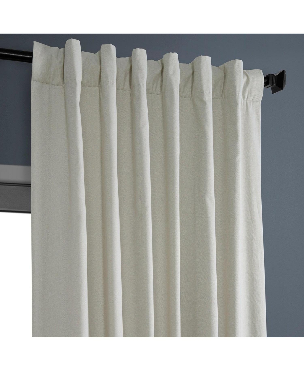 Half Price Drapes Light Greige Solid Cotton Hotel Blackout Curtain In Beige,tan