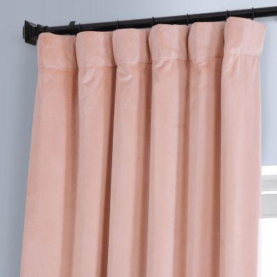 Signature Plush Velvet Hotel Blackout Curtain