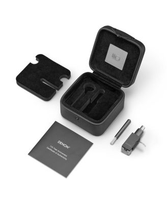 DLA110GS 110-year Anniversary Edition MC Turntable Cartridge with Premium Headshell (Silver Graphite)