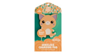 15W Wireless Charging Pad, Qi Compatible, Adorable Kitty Design