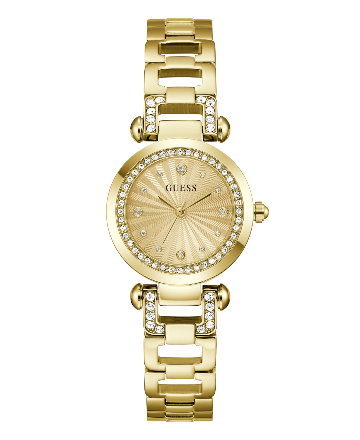 Guess Women's Analog Gold Tone Steel Watch, 30mm
