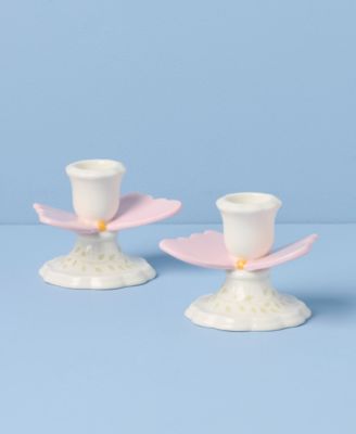 Butterfly Meadow Candlestick Holders, Set of 2
