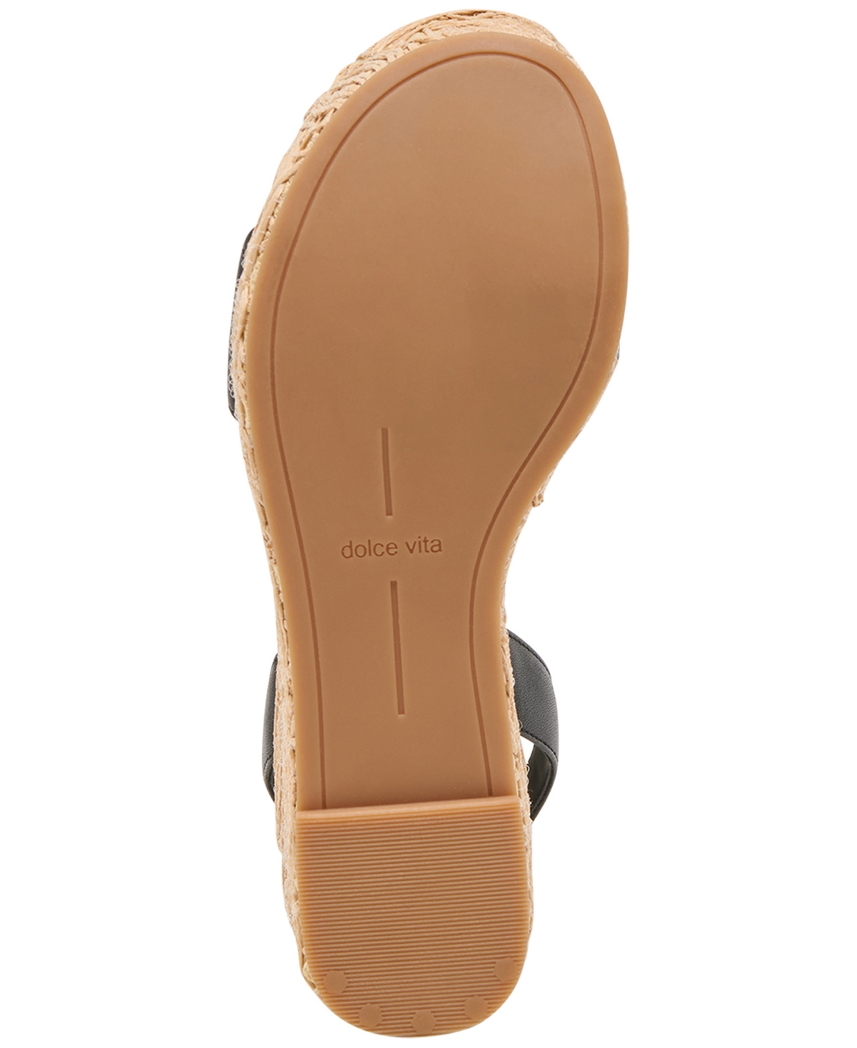 Dolce Vita Talisa Wedges Black Leather In Black Leather