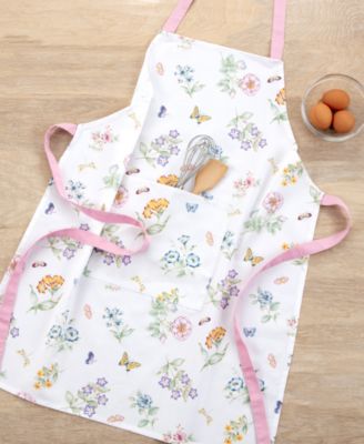 Lenox - Butterfly Meadow Printed Cotton Bib Apron