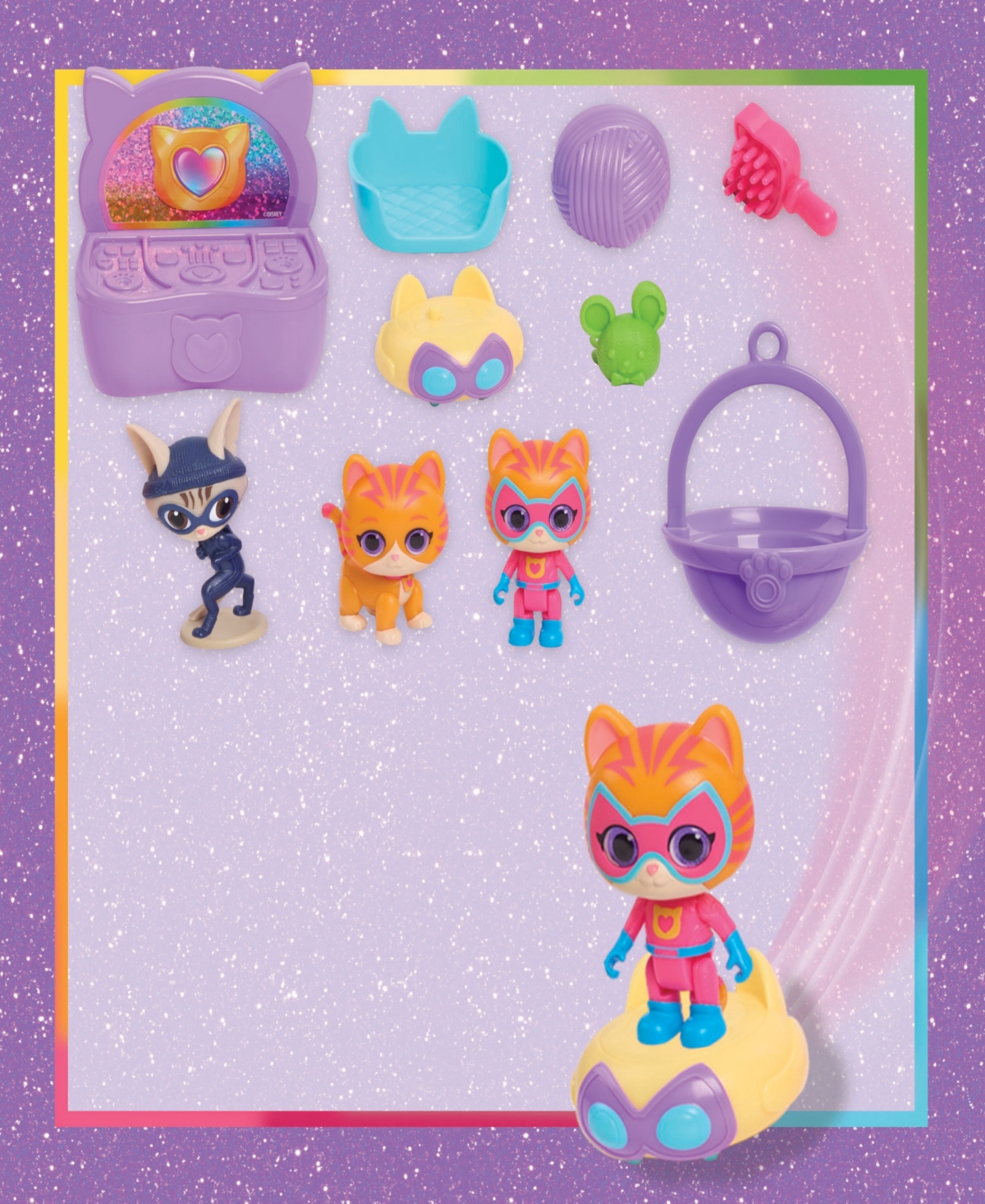 Super Kitties Purr N' Play Playset In Multicolor