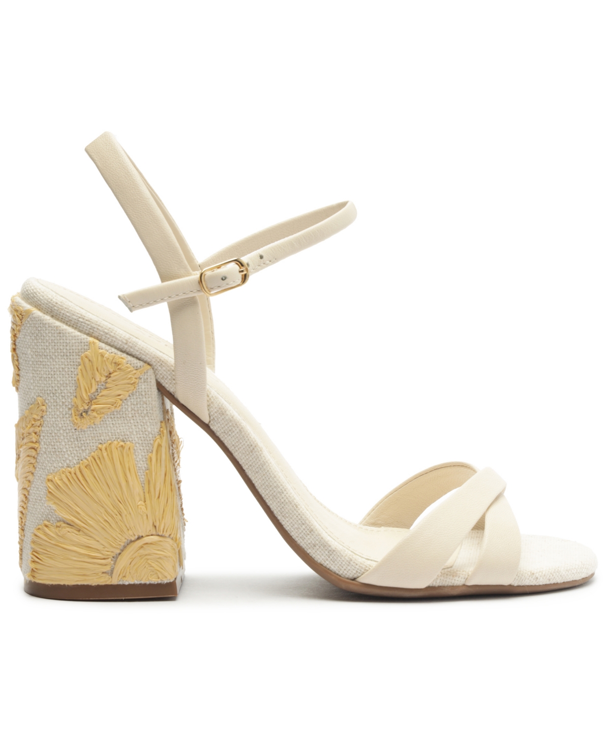 Arezzo Women's Dana Round Toe Dress Sandals In Panacota
