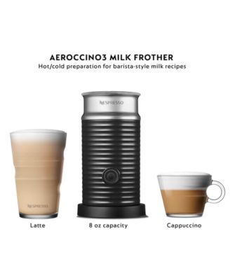 Vertuo Plus Coffee & Espresso Machine by DeLonghi with Aeroccino