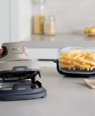 Crispi 4-in-1 Portable Glass Air Fryer Cooking System