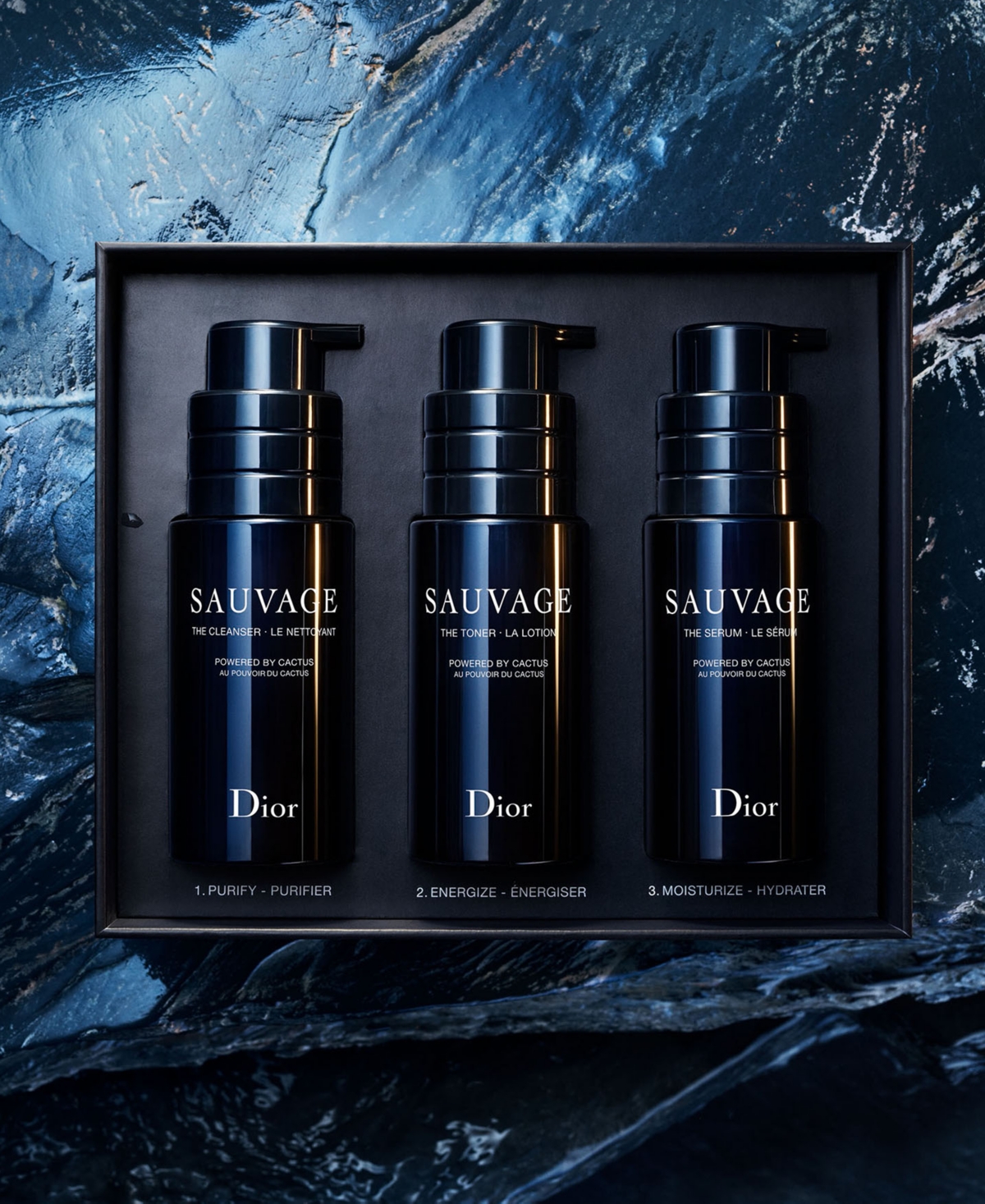 Dior Men's 3-pc. Sauvage Skincare Ritual Set In No Color