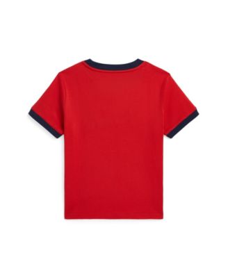 Little Boys Baseball Logo Cotton Jersey T-Shirt