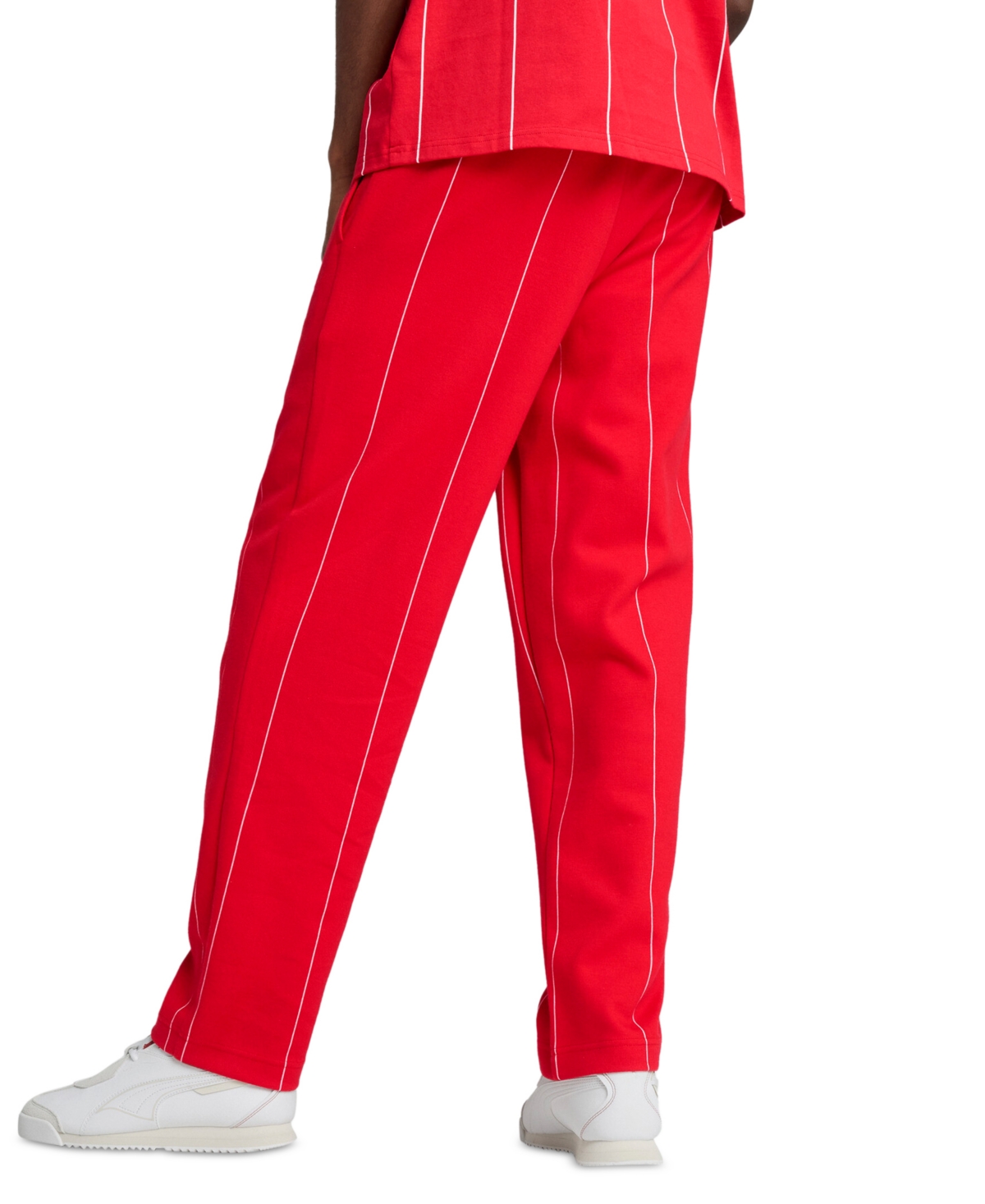 Puma Men's Premium Ferrari Race Pants In Red