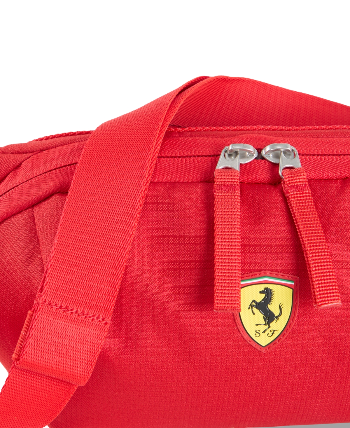Puma X Ferrari Men's Logo Crossbody Bag In  White