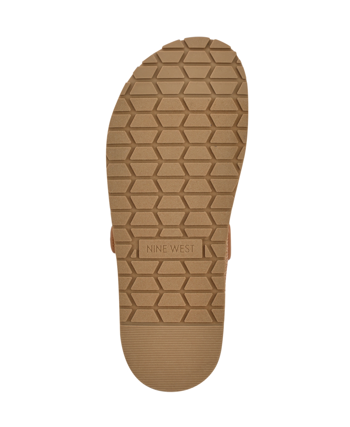 Nine West Heavin Platform Wedge Sandal In Dark Natural