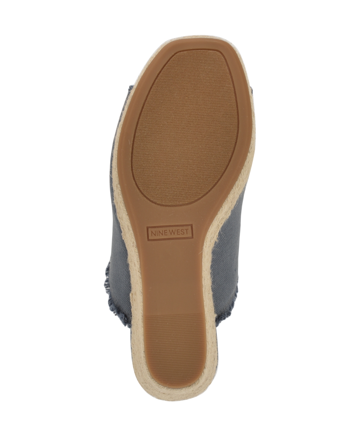 Shop Nine West Women's Baja Slip-on Espadrille Wedge Sandals In Light Blue