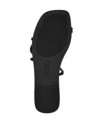 【NINE WEST】Tigra フラット サンダル Tigra Flat Slide Sandals – Nine West