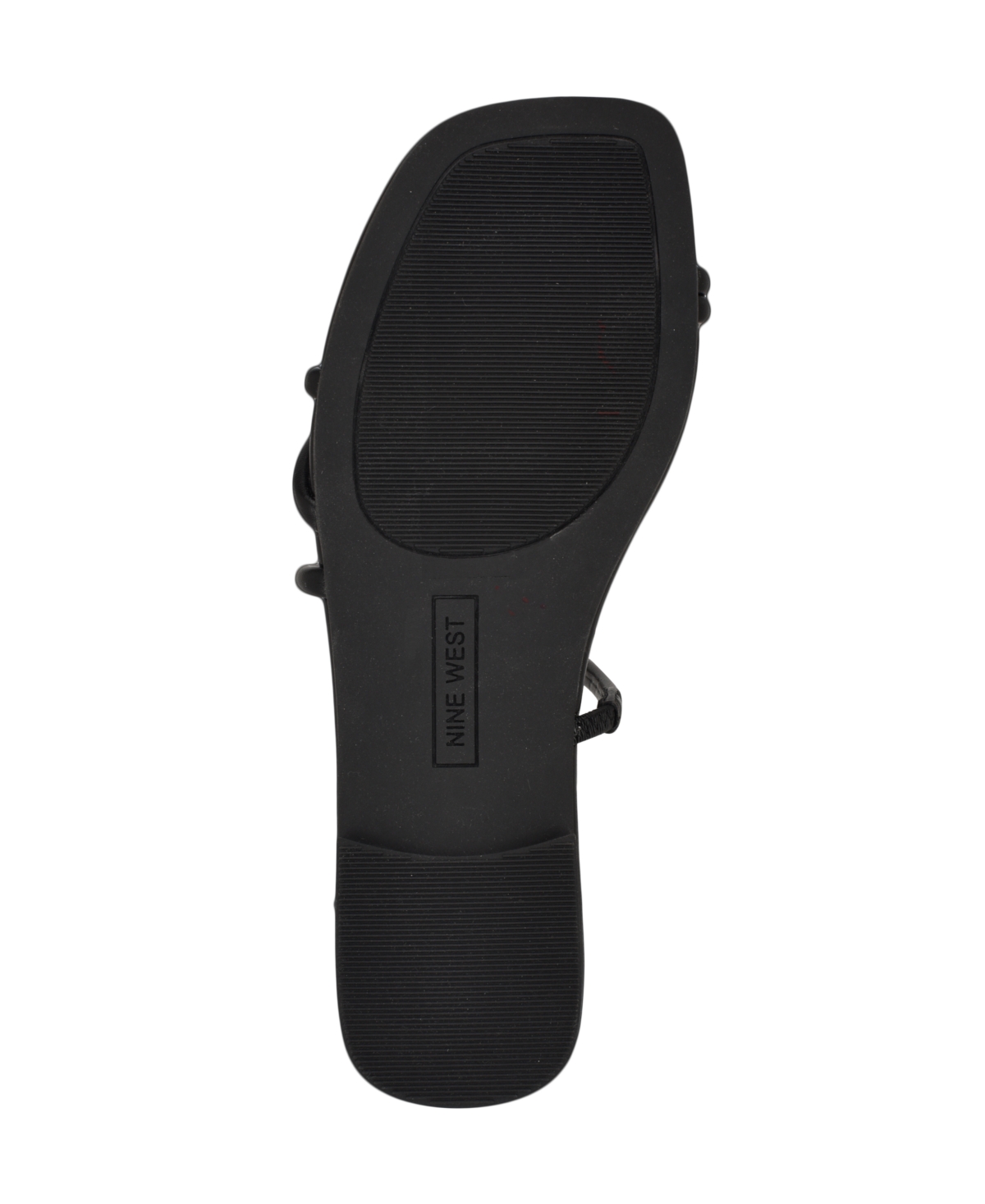 Shop Nine West Women's Tigra Strappy Flat Sandals In Black