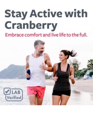 USDA Organic Cranberry Concentrate, Pure Cranberry Juice Concentrate for Urinary Tract, Joint & Kidney Health Support, 200srv