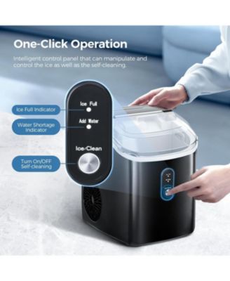 thumbnail image 2 of Kismile Nugget Ice Makers Countertop, Portable Sonic Martinique 2 of 10