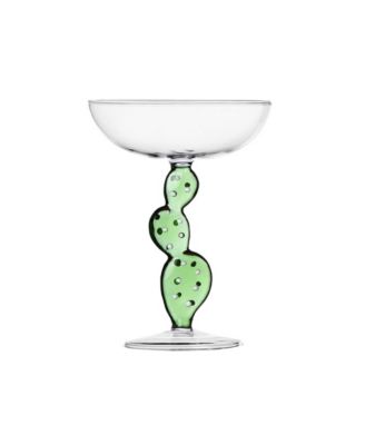Desert Plants Cactus Champagne Bowl, 10.1 oz.