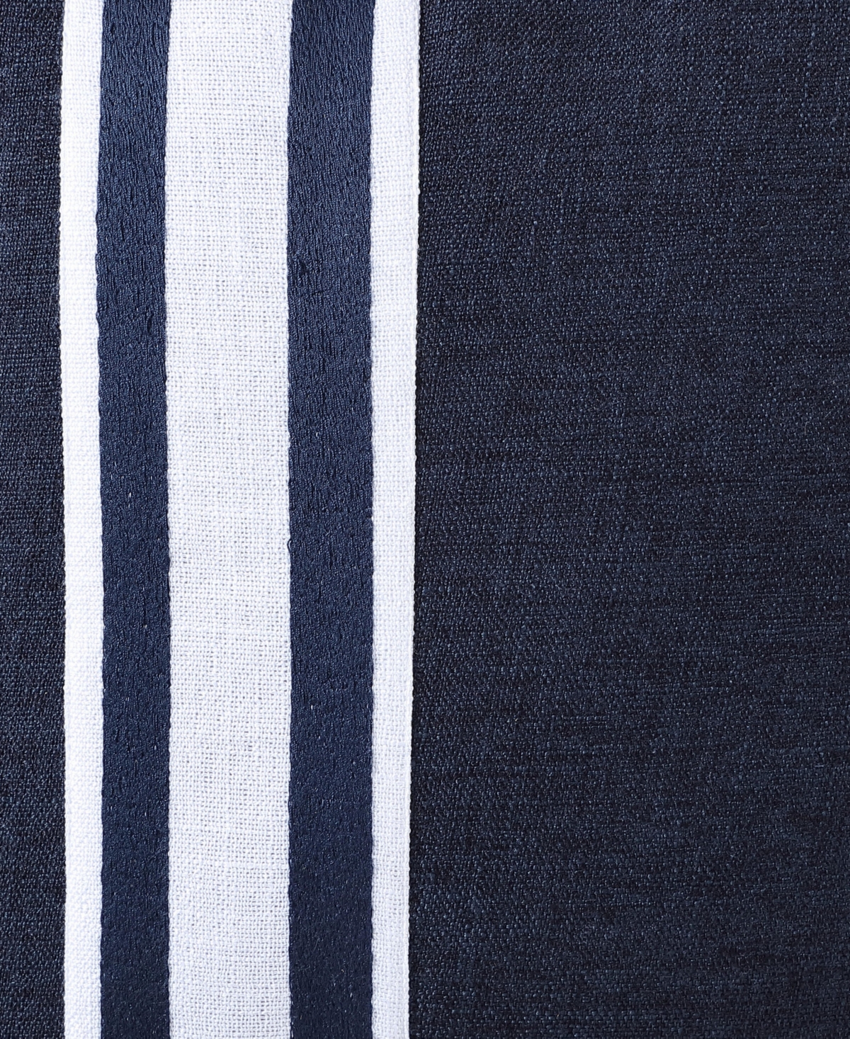 Nautica Sailor Harbor Embroidered Square Pillow, 20" X 20" In Navy
