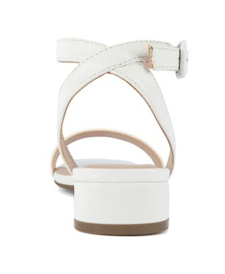 Women's Umpire Ankle Strap Block Heel Sandals