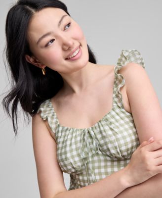 Women's Printed Sleeveless Maxi Dress, Exclusively at Macy's