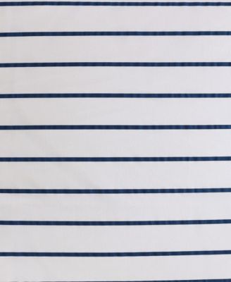 Brenton Stripe Percale 2-Pc. Duvet Cover Set, Twin