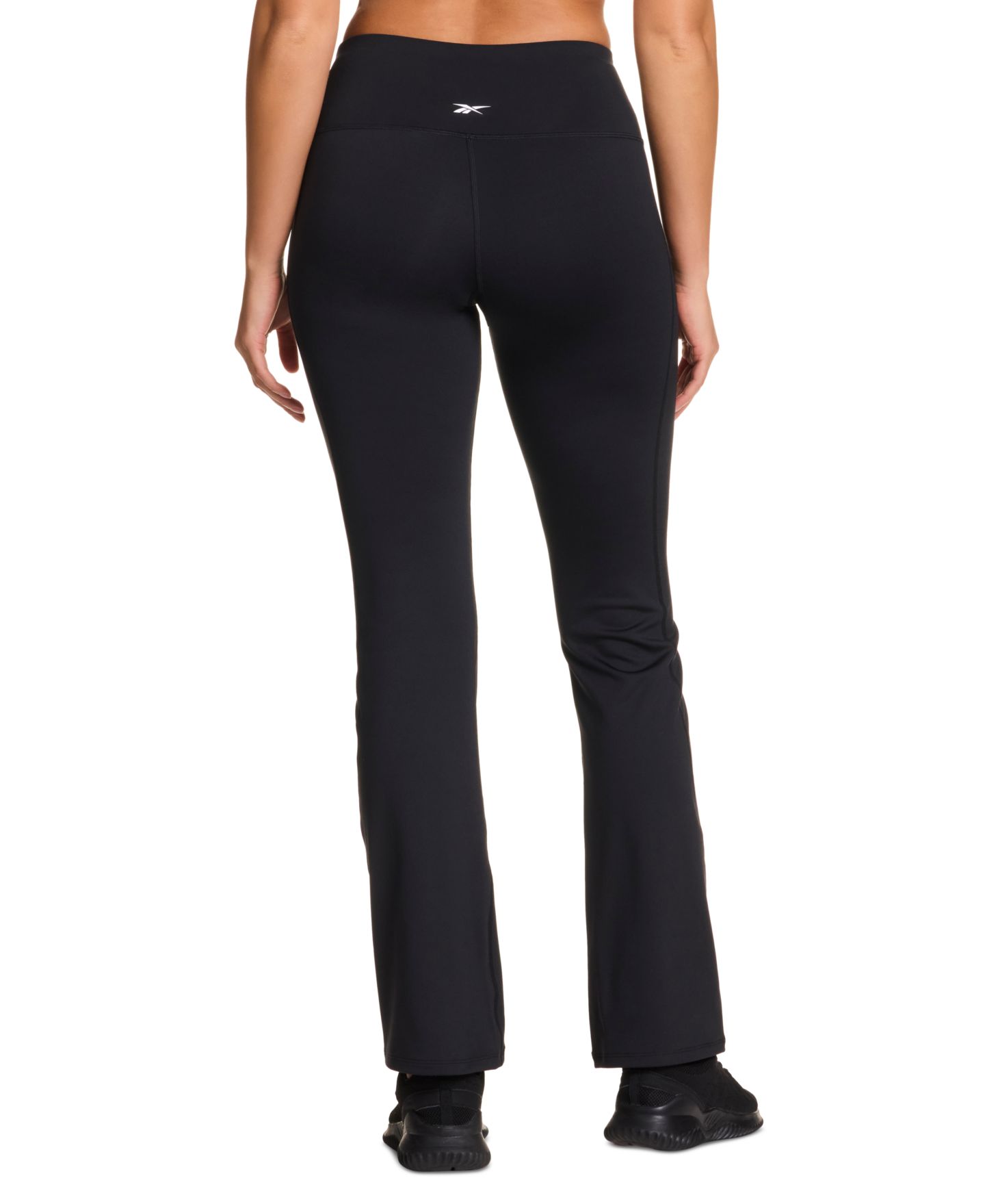 Женские леггинсы Reebok ID Train High-Rise Bootcut, цвет: Чёрный — фото 4