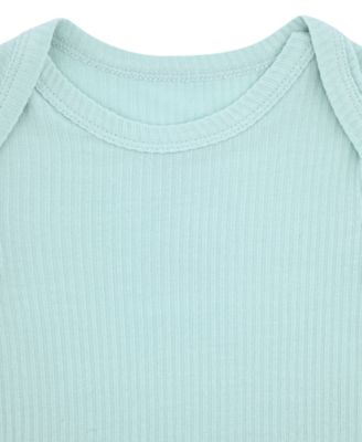 Baby Boys 2-Piece Rib Gown and Hat Set