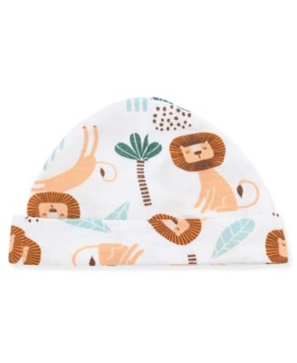 Baby Boys 2-Piece Print Footie and Hat Set