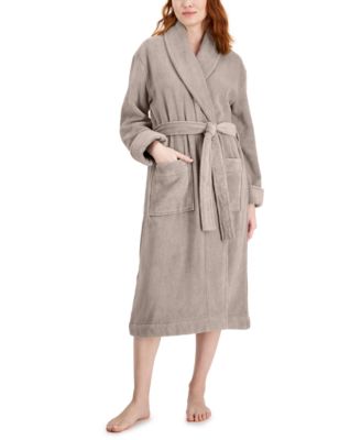Turkish Cotton Shawl-Collar Robe, Exclusively at Macy’s