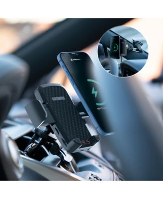 Bluetooth FM Transmitter Phone Mount with Active Noise Cancellation