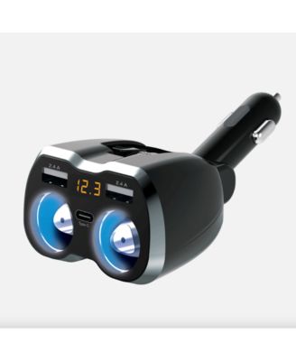 80-WATT 5-PORT CAR CHARGER