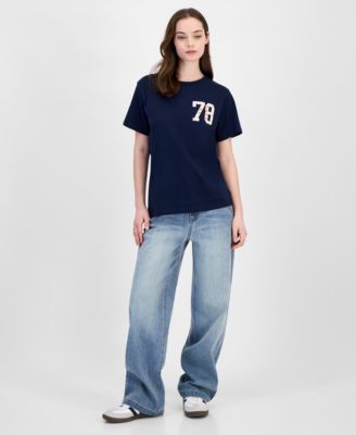 Grayson Threads, The Label Juniors' 78 Gingham Graphic T-Shirt